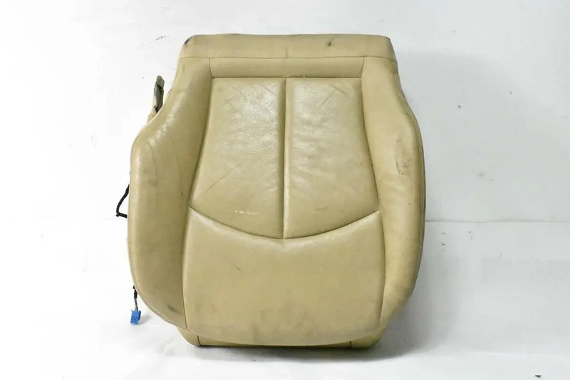 04-06 Mercedes W211 E500 E320 Front Right Bottom Lower Seat Cushion Black OEM