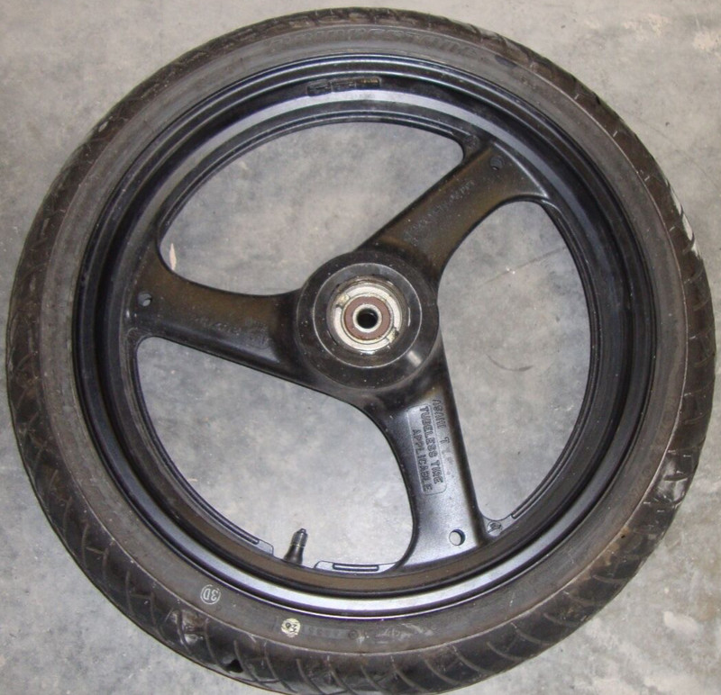 2009 Suzuki GS500FH GS500 GS 500 F Front Rim Wheel Tire 110/70-17 17"