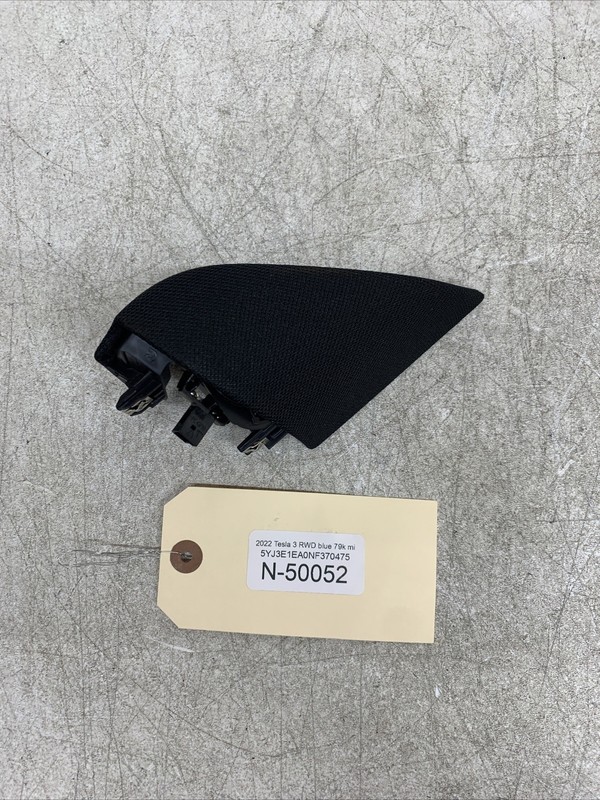 17-23 Tesla 3 Front RH Passenger Side Door Tweeter SpeakerCover OEM 50052 B9
