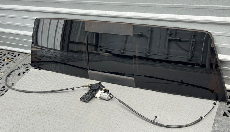 ✅2013-24 CL RAM 1500-3500 REAR POWER BACKLITE SLIDING GLASS WINDOW w/HEATED OEM
