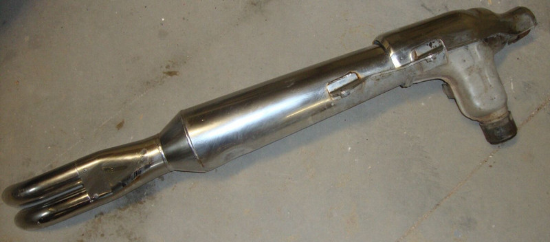 Kawasaki Voyager ZG 1200 ZG1200 ZG12 Left Rear Exhaust Pipe Muffler Silencer