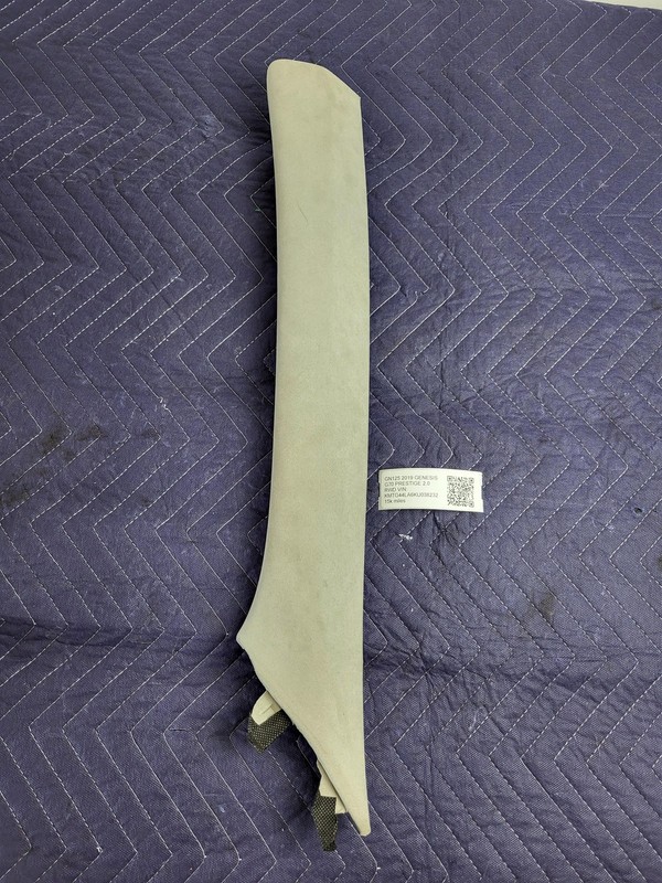 Used Oem GENESIS Front Left A Pillar Trim Panel 85810-G9000 for 2019-2021 G70