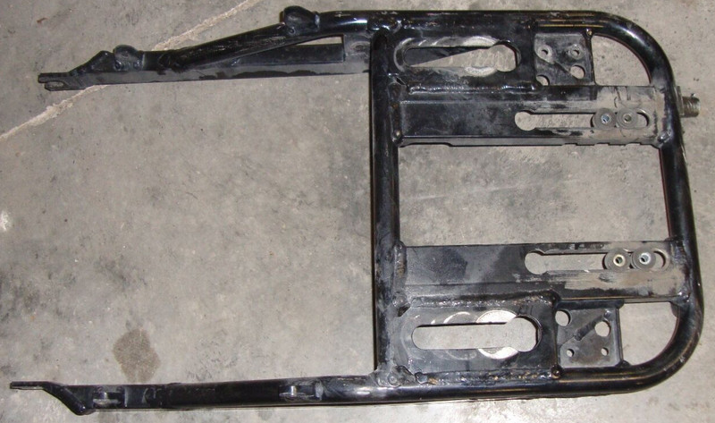 02 Kawasaki Voyager ZG1200 ZG 1200 B XII Rear Trunk Luggage Support Brace Mount
