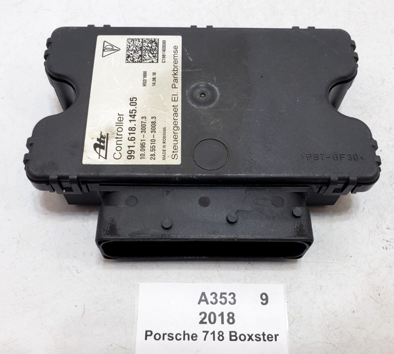 ✅ 2017-2019 OEM Porsche 718 Boxster 982 Parking Brake Module Control Unit 36k