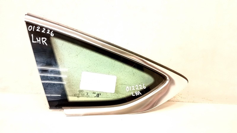 18-24 AUDI B9 S5 A5 SPORTBACK QUARTER WINDOW GLASS REAR LEFT DRIVER OEM 012226