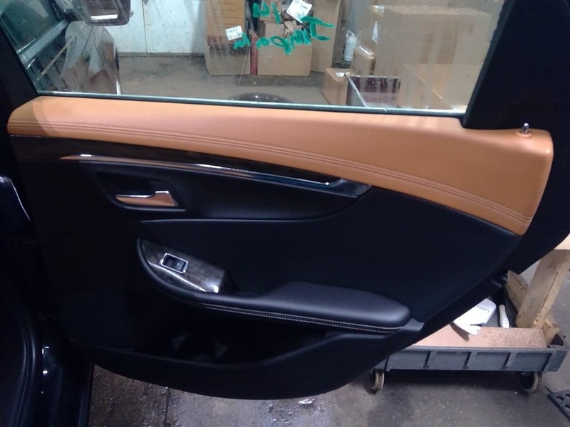 IMPALA 2014 Passenger Right Rear Door Trim Panel Rear 1728794