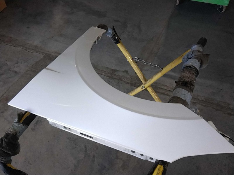 2021 Hyundai Elantra Left Fender White 718199 73K Miles - Used Auto Part