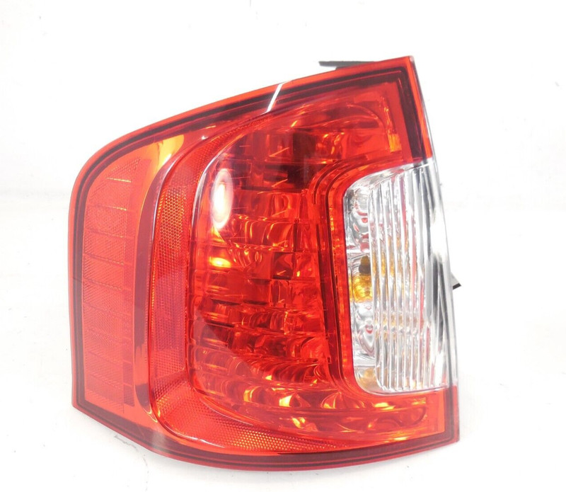 2011-2014 Ford Edge Tail Light Lamp Driver Left Clear Red Lens OEM