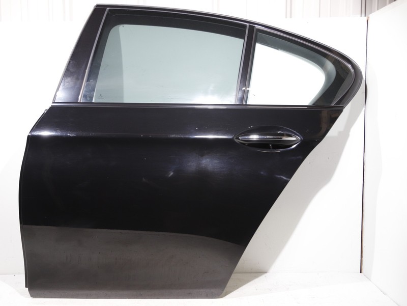 11-16 BMW F10 528i 535i 550 Rear Left Driver Door Complete Jet Black OEM