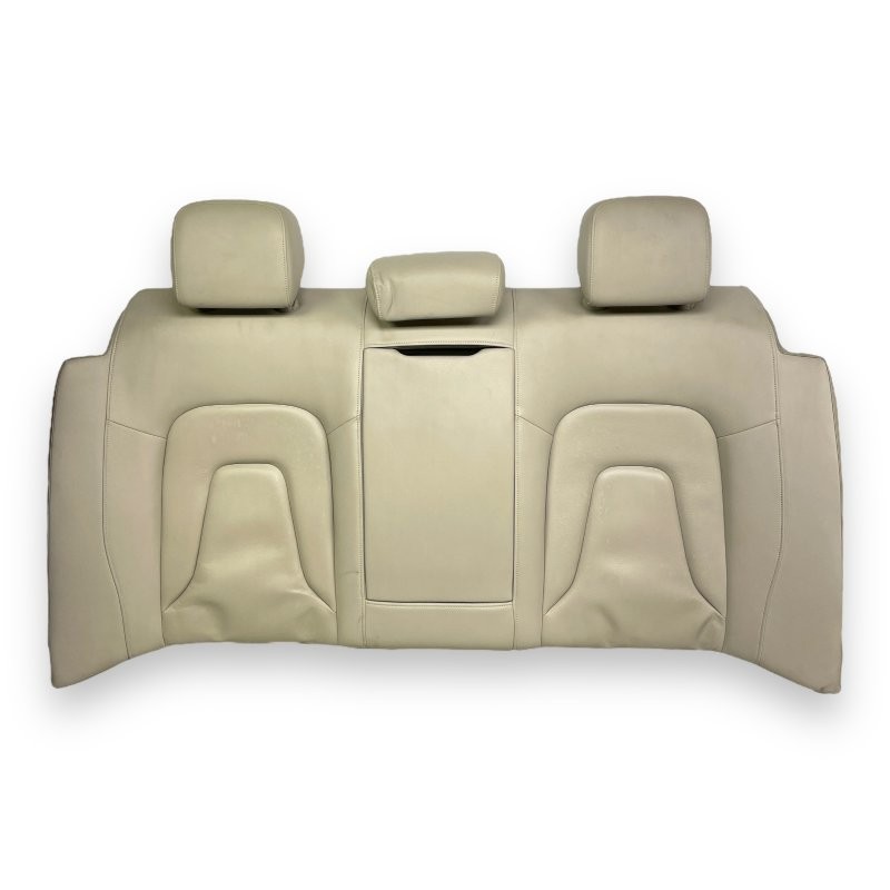 Audi A4 B8 11-16 Rear Upper Leather Seat Back Cushion Assembly OEM