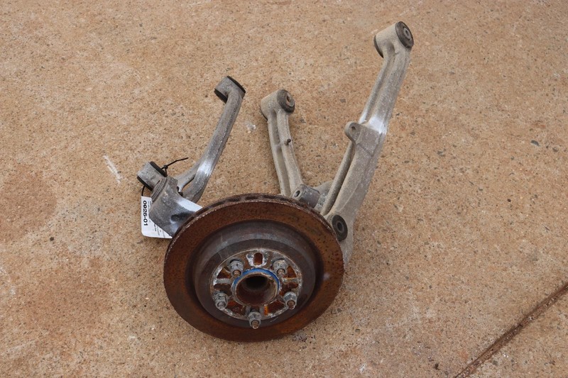 2004-2008 CADILLAC XLR REAR LEFT SIDE SPINDLE KNUCKLE HUB W/ CONTROL ARM OEM