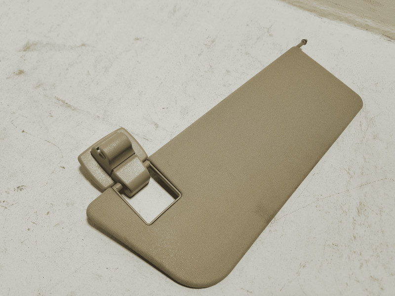 2014-2016 Mercedes W212 E350 Front Driver Side Sun Visor Extension OEM Beige