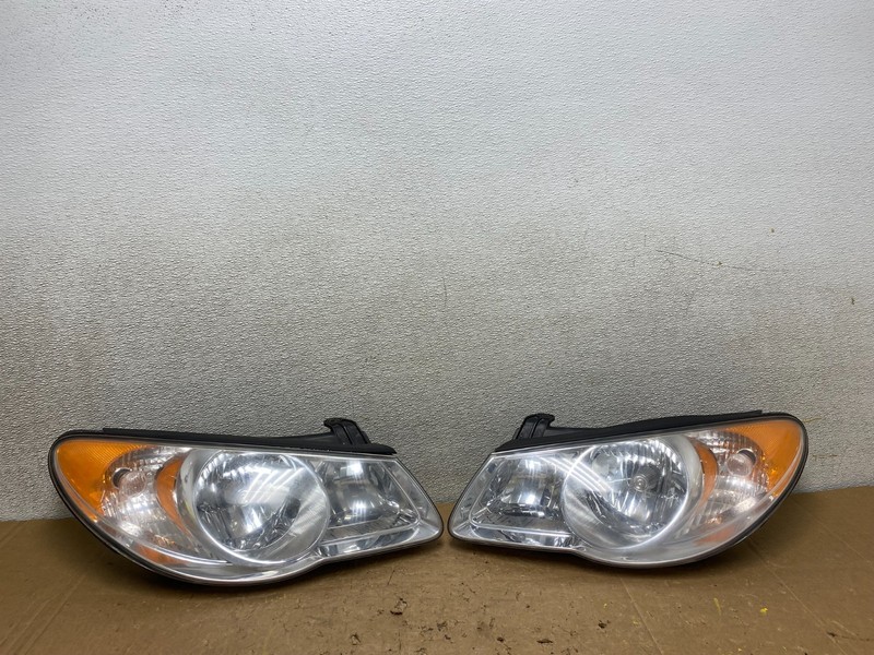 2007 2008 2009 2010 Hyundai Elantra Left+Right Side Headlights V6256 DW