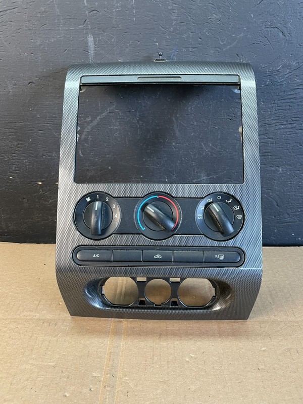 2004 to 2008 Ford F150 Radio Climate Dash Bezel Surround Black AC2284 DG