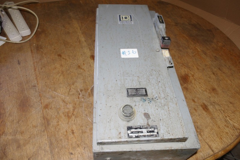 Square D Class 8538 Type SBC13 Industrial Control Panel Class 9070 Transformer