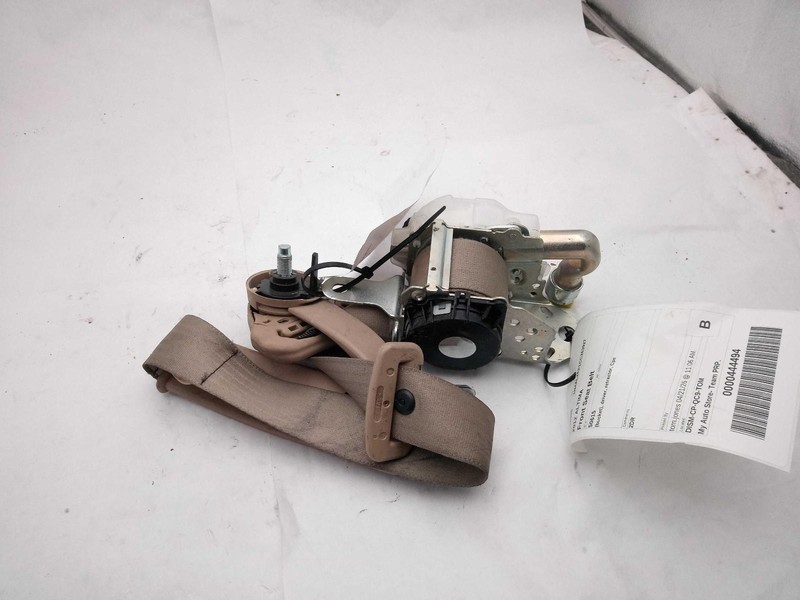 2012 Nissan Altima OEM White Seat Belt, 165K Miles, 2DR, Genuine Parts