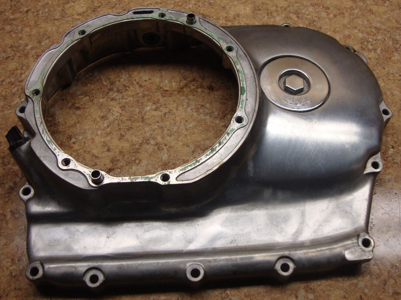 2007 Honda Shadow VT1100C VT1100 VT 1100 Engine Clutch Cover Case Panel Casing