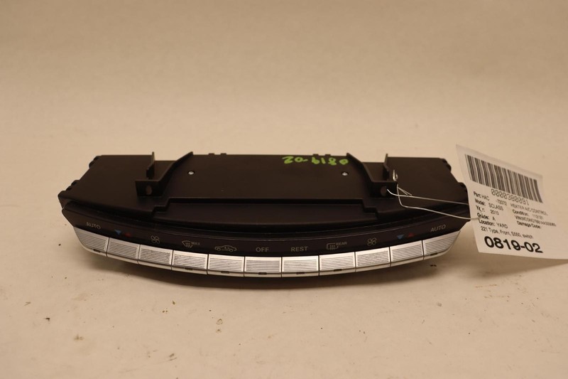 2010-2013 MERCEDES S-CLASS S550 W221 A/C HEATER CLIMATE TEMP SWITCH PANEL OEM