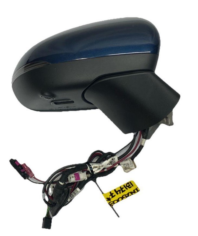 Mercedes CLA250 door mirror 20 22 right blind spot surround blue 667 0998117400