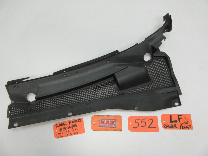 for ESCAPE LEFT FRONT WIPER COWL COVER WINDSHIELD HOOD TRIM YL84-7802223-AKW