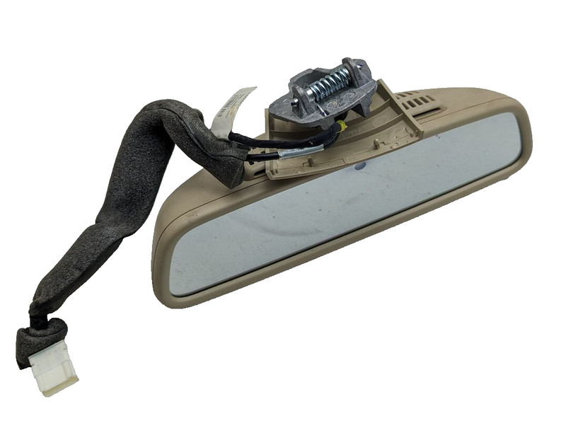 12-14 Mercedes W204 C250 C300 Interior Rear View Mirror Beige OEM (scuffs)