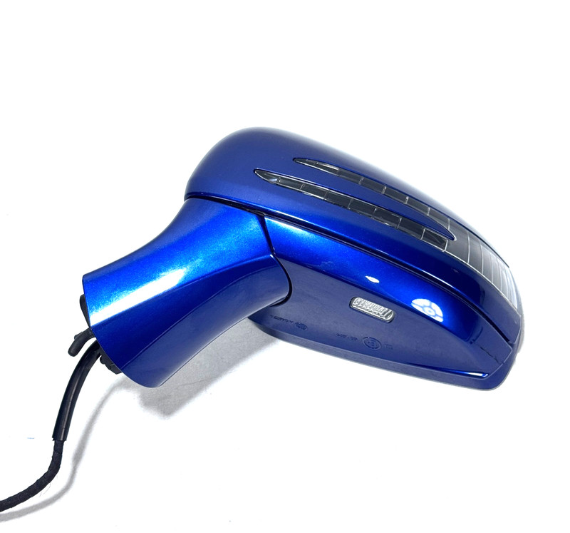 📌 2017-2020 MERCEDES SLC300 LEFT DRIVER SIDE DOOR REAR VIEW MIRROR BLUE OEM