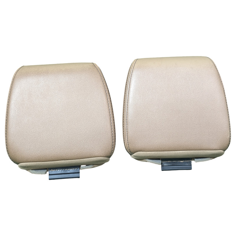 Jeep JK Wrangler OEM 2 Door Rear Seat Headrests Leather 2011-2017