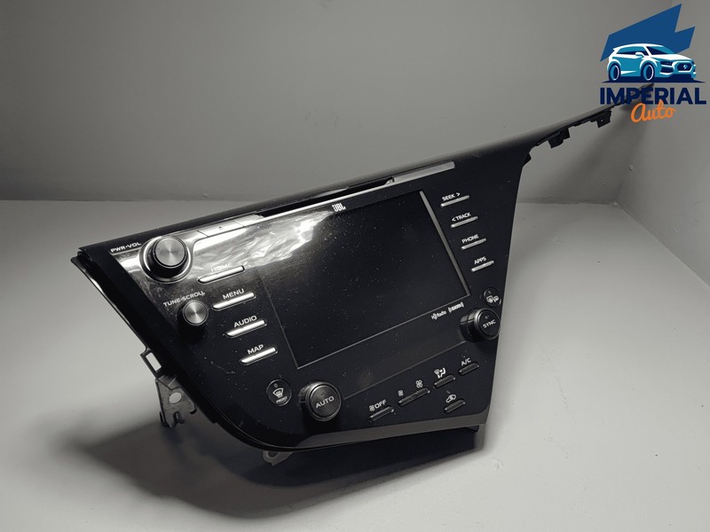 TOYOTA CAMRY 2018-2020 DASH RADIO RECEIVER NAVIGATION GPS DISPLAY SCREEN JBL OEM