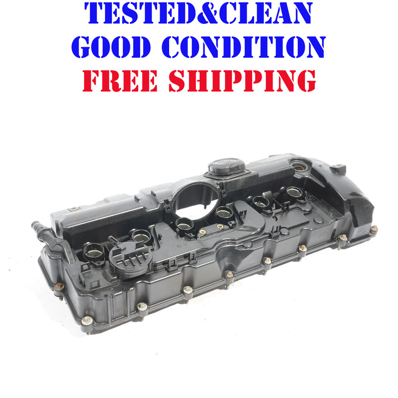 2007-2010 BMW X5 E70 3.0L Engine Cylinder Valve Cover 7552281 OEM