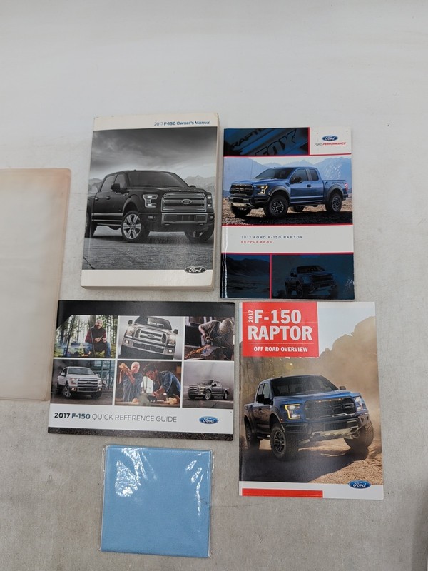 2017 FORD F-150 RAPTOR OWNERS MANUAL WITH RAPTOR SUPPLEMENT
