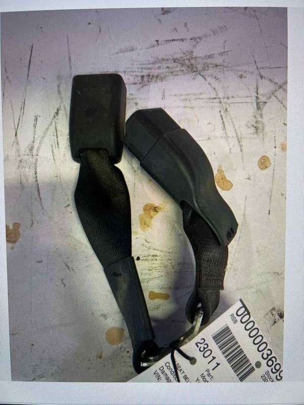 Rear Seat Belt TOYOTA COROLLA Left 14 15 16