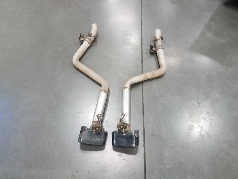 2020 Dodge Challenger SRT Hellcat Tail Pipes / Tips / Actuators#0303 C3