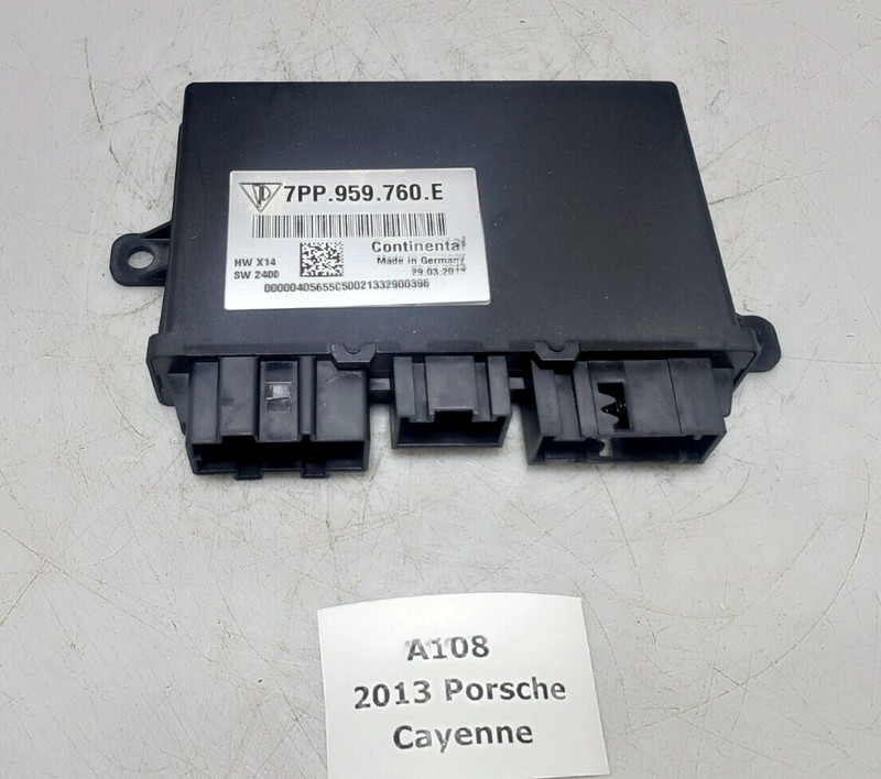 ✅ 2011-2018 OEM Porsche Cayenne 958 Front Right Passenger Seat Control Module