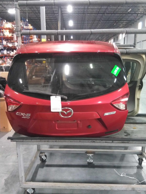Used Deck Lid fits: 2015 Mazda CX-5 spoiler privacy tint w/o passive entry w/rea