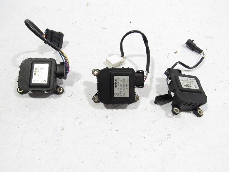 02-06 Maserati Coupe GT 2004 4.2L AC A/C Heater Flap Actuator Motor Set 3 Pcs |