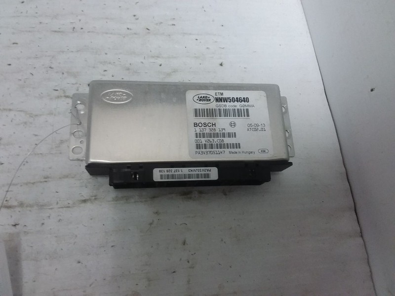 Differential Lock Module Fits 06-07 RANGE ROVER SPORT NNW504640