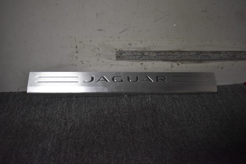 2014-2021 JAGUAR F TYPE LEFT SIDE SCUFF PLATE TRIM FACTORY OEM