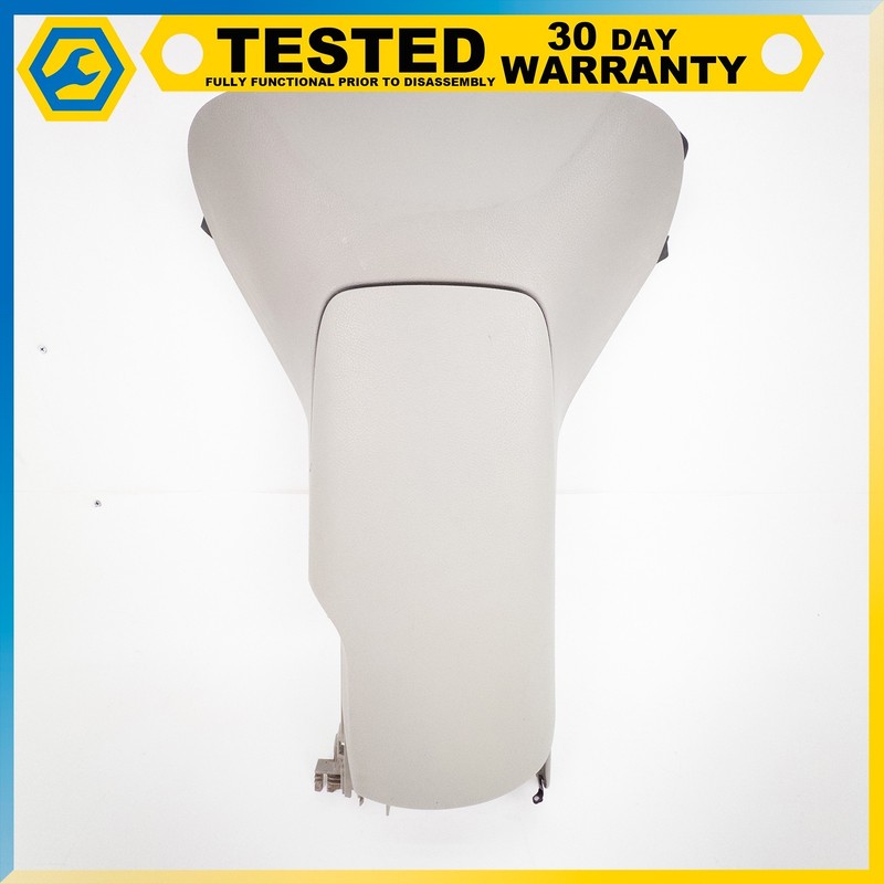 05-13 CHEVROLET CORVETTE C6 FRONT CENTER CONSOLE ARM REST LID ASSEMBLY BEIGE OEM