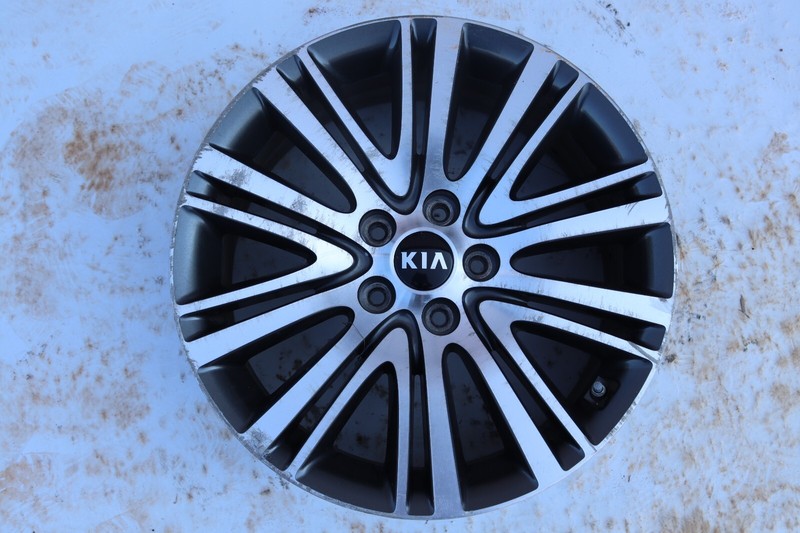 2014-2016 KIA CADENZA WHEEL RIM R18 18X7.5J SILVER FACTORY OEM
