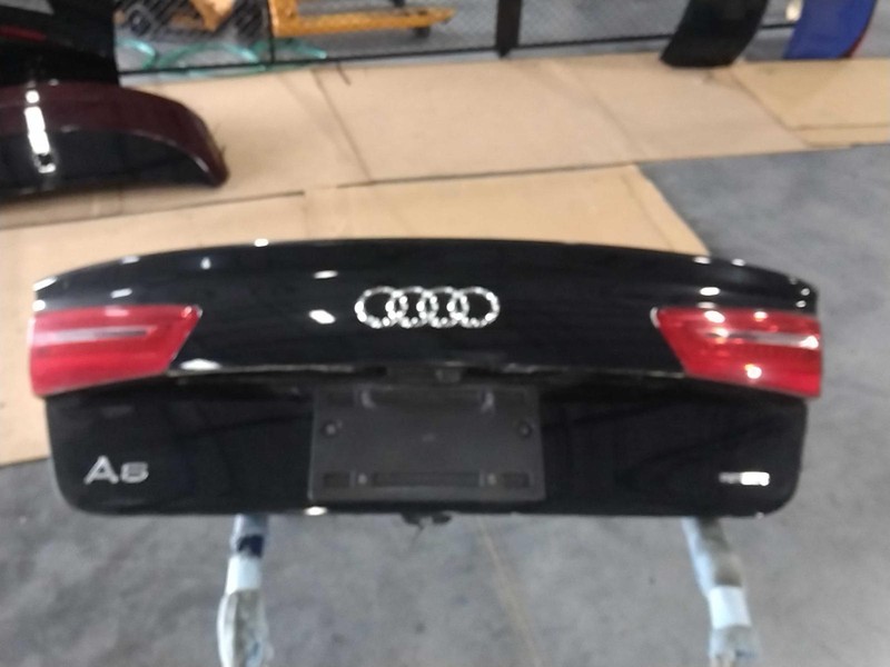 2015 AUDI A6 Deck Lid Trunk Lid Black OEM Used 4DR SED BLK 48K Miles