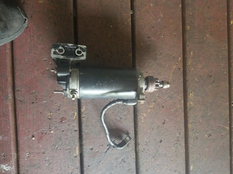 1977 Mercury 85hp 850 starter tested
