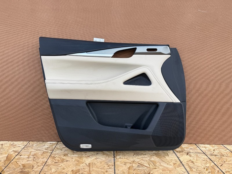INFINITI QX60 2022-2025 OEM FRONT LEFT DRIVER DOOR PANEL ASSEMBLY (TAN/BLACK)