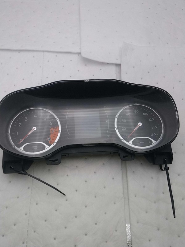 Used Speedometer Gauge fits: 2017 Jeep Renegade cluster tachometer MPH 160 MPH 3