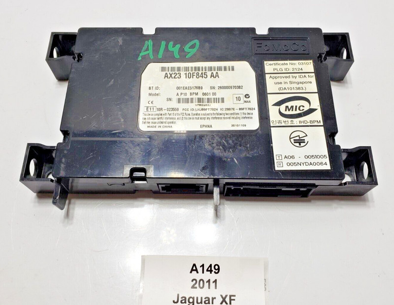 ✅ 2009-2015 OEM Jaguar XF XFR Bluetooth Phone Communication Control Module