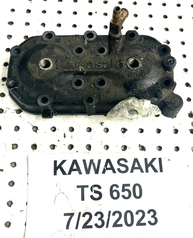 kawasaki jet ski TS650 650sx Engine Head 11001-3716 FRESHWATER!!