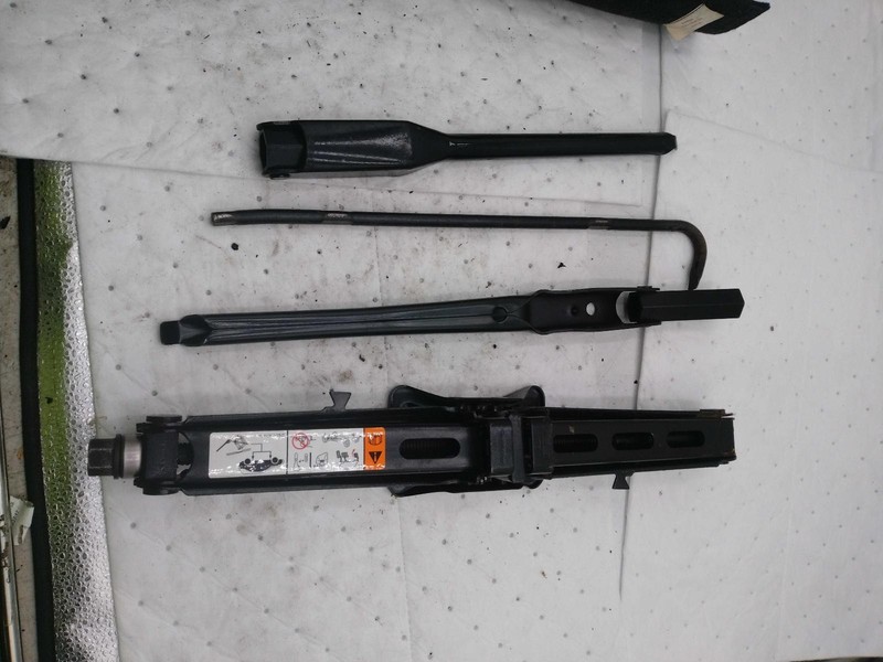 2011 Ford Edge Floor Jack Silver Used Slightly Rusty 784259 NJ25-26706-674345
