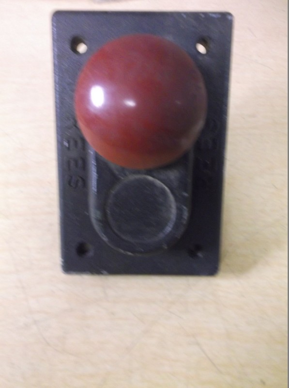 Rees 04596-002-9-90 Red Button Heavy Duty Switch 600VAC 250VDC *FREE SHIPPING*