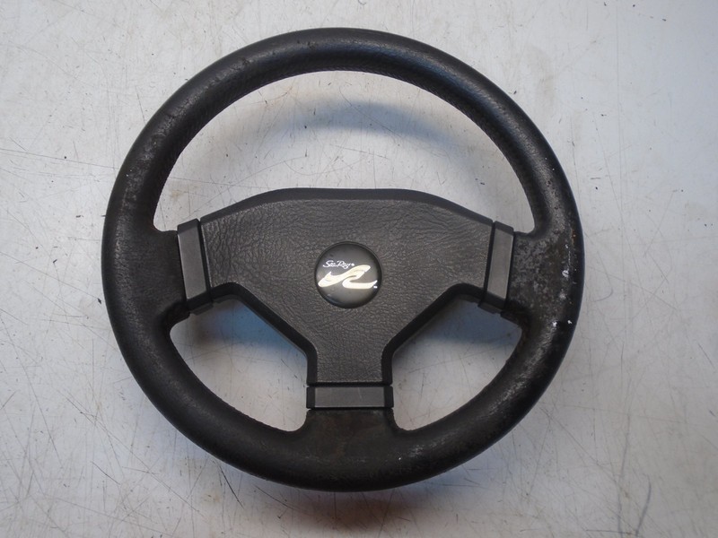 ZZ1 Sea Ray Marine 3 Spoke Boat Steering Wheel 13 1/2"