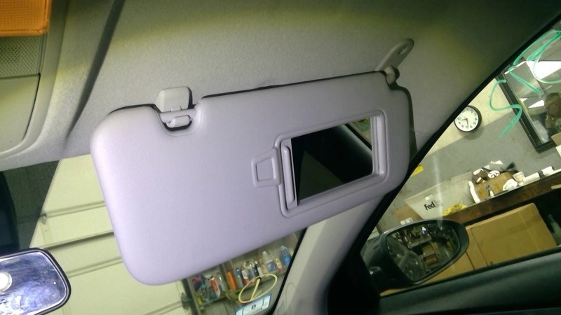Passenger Right Sun Visor Without Illuminated Fits 22-24 FORTE 1711603