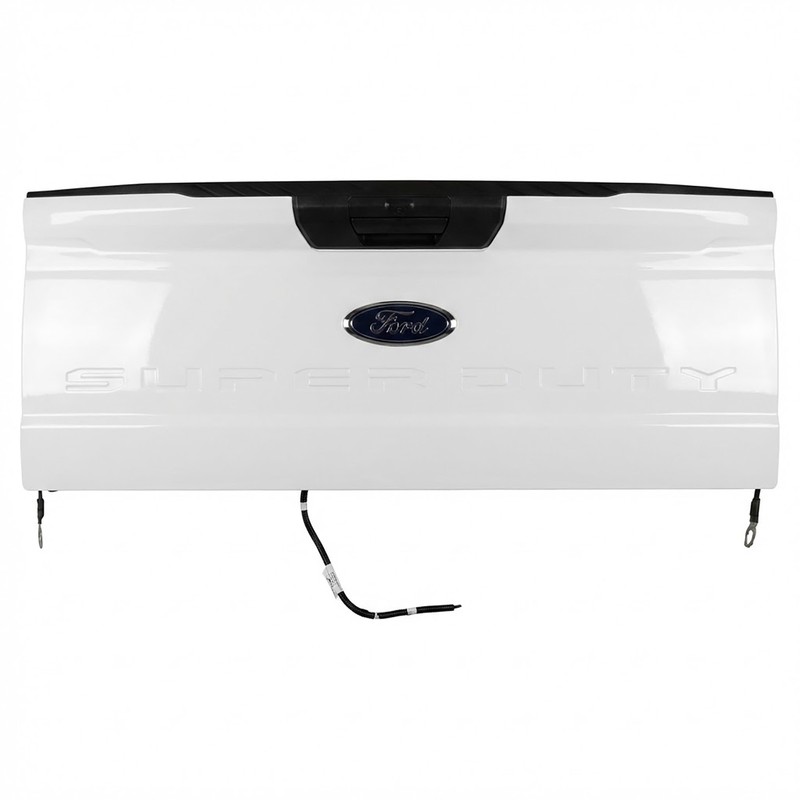 23-26 F250 Tailgate WHITE New Take Off OE Ford SUPER DUTY Truck Tail Gate OEM
